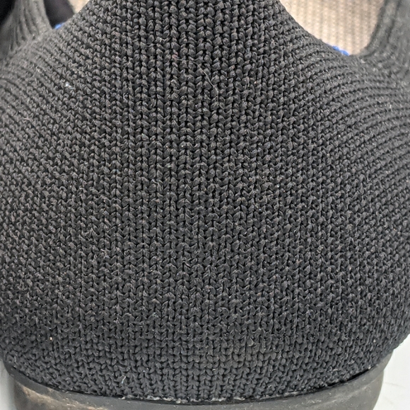 Rothy's Black "The Flat" Slip ons SZ 9 - Picture 5 of 8